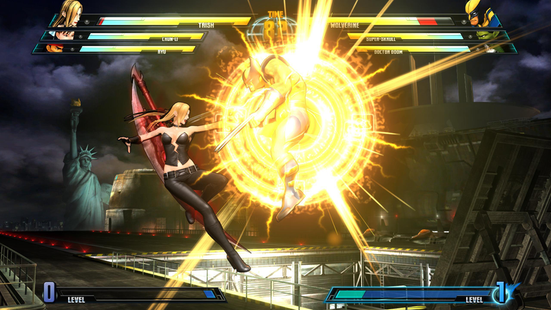 Illustration for article titled Marvel vs Capcom 3 vs Comic-Con Screenshots